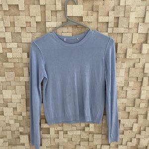 Blue long sleeve shirt